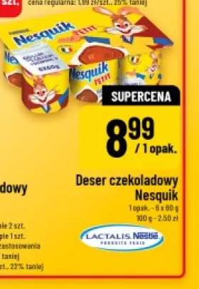 Deser czekoladowy Nesquik 6-pak 60g