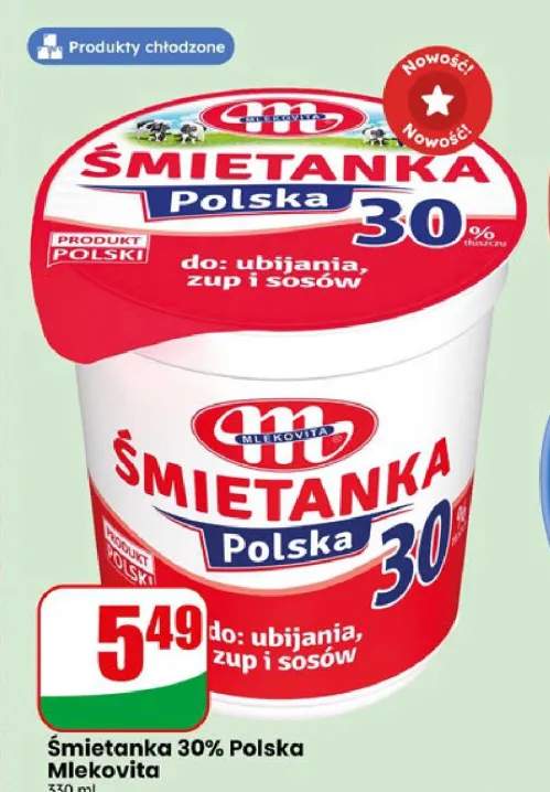 Śmietanka 30% Polska Mlekovita