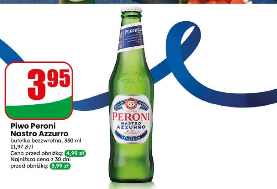 Piwo Peroni Nastro Azzurro butelka bezzwrotna
