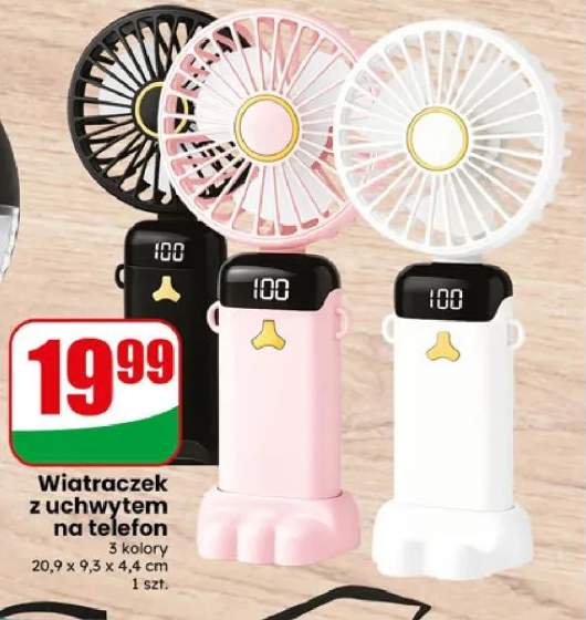 Wiatraczek z uchwytem na telefon 20,9x9,3x4,4cm