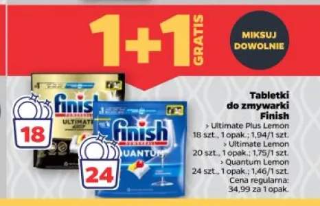 Tabletki do zmywarki Finish Ultimate Lemon