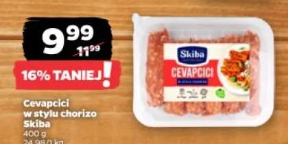 Cevapcici w stylu chorizo Skiba