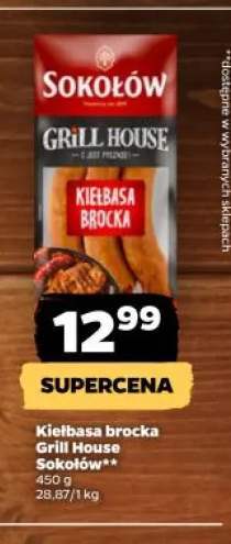 Kiełbasa brocka Grill House Sokołów