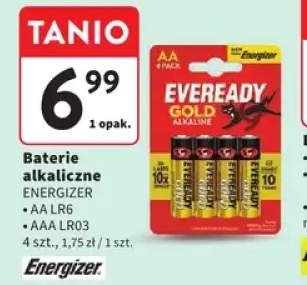 Baterie alkaliczne Energizer