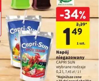 Napój niegazowany CAPRI SUN
