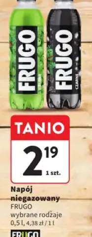 Napój niegazowany Frugo zielone