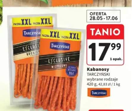 Kabanosy Exclusive wieprzowe Tarczyński