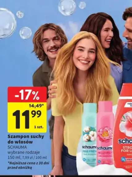 Szampon suchy do włosów Schauma Miss Fresh 150ml