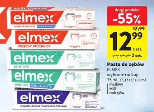 Pasta do zębów Elmex Caries Protection Gentle White