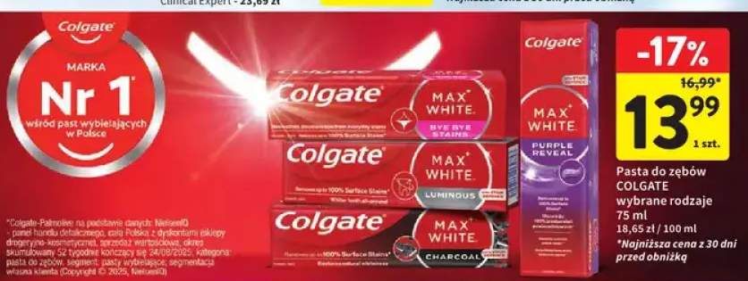 Pasta do zębów Colgate Max White Luminous