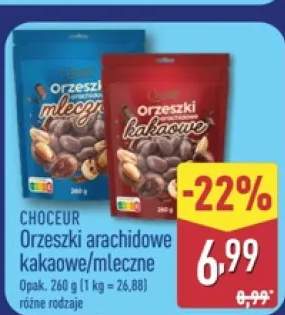 Orzeszki arachidowe kakaowe Choceur