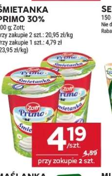 Śmietanka Primo 30% Zott