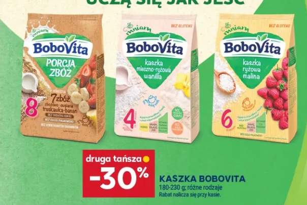 Kaszka ryżowa BoboVita malina