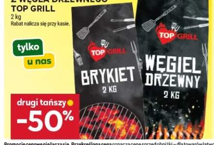 Brykiet z węgla drzewnego Top Grill