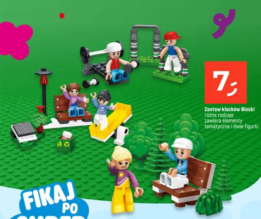Zestaw klocków Blocki