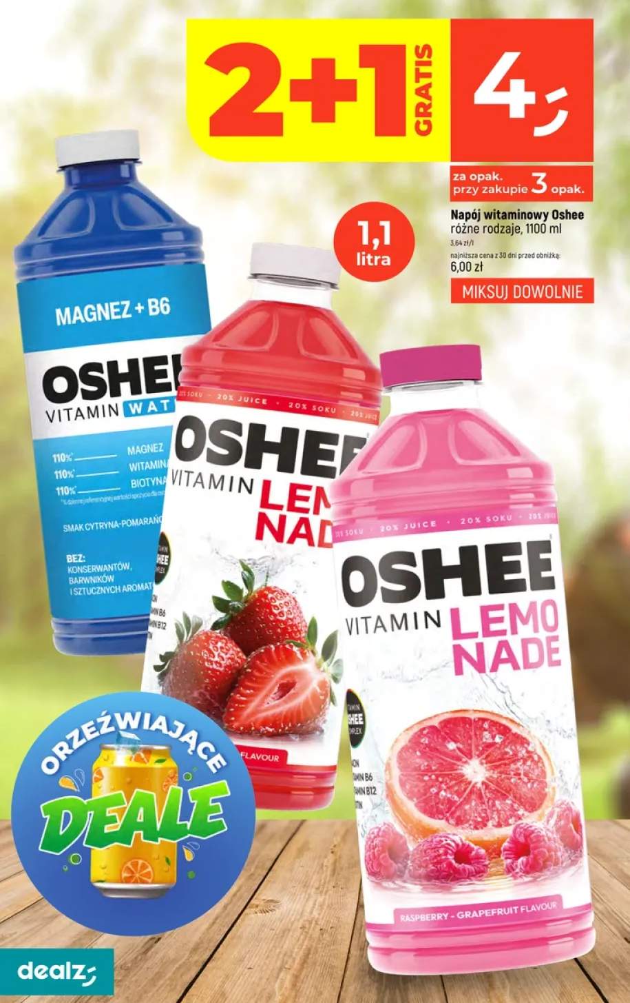 Napój witaminowy Oshee