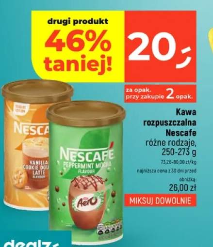 Kawa rozpuszczalna Nescafe