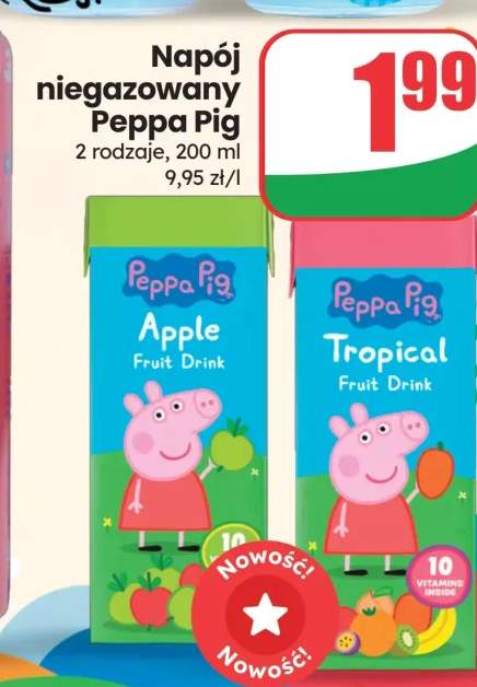 Napój niegazowany Peppa Pig Apple