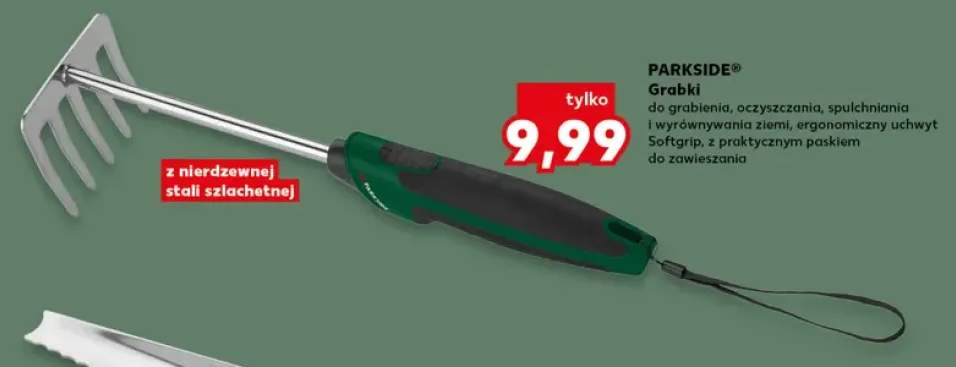 Grabki PARKSIDE z nierdzewnej stali szlachetnej