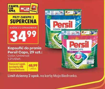 Kapsułki do prania Persil Caps Color