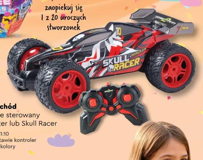 Samochód zdalnie sterowany Monster skala 1:10
