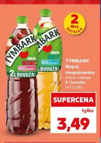 Napój niegazowany Tymbark Jabłko Wiśnia