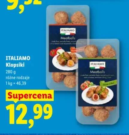 Klopsiki z nadzieniem z pomidorów i bazylii ITALIAMO