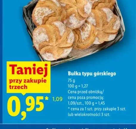 Bułka typu górskiego