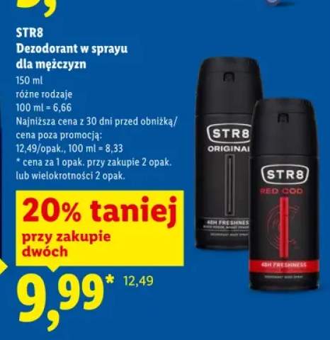 Dezodorant w sprayu dla mężczyzn STR8