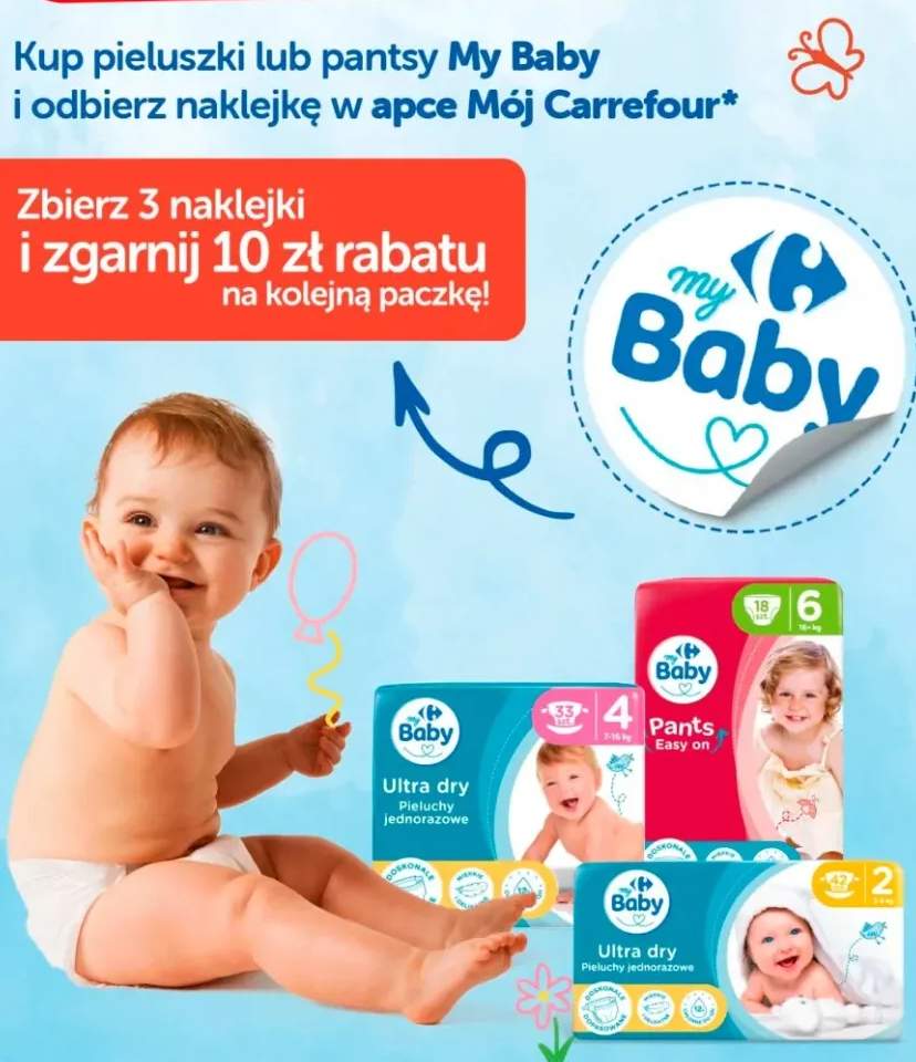 Pieluszki lub pantsy my Baby
