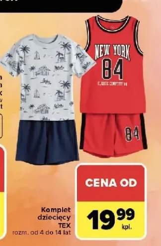 Komplet dziecięcy TEX