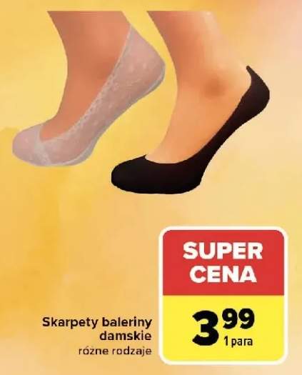 Skarpety baleriny damskie