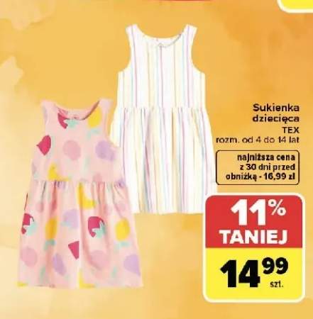 Sukienka dziecięca TEX