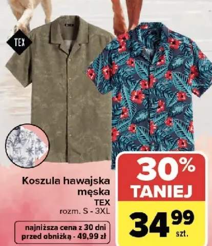 Koszula hawajska męska TEX