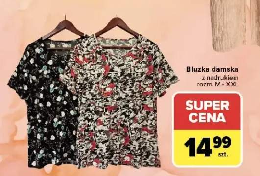 Bluzka damska z nadrukiem rozm. M-XXL
