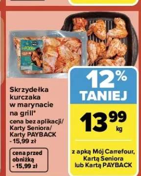 Skrzydełka kurczaka w marynacie na grill Befoodie
