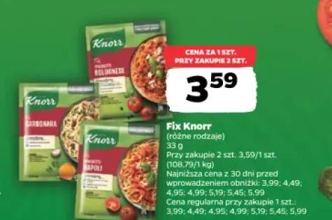 Fix Knorr spaghetti bolognese