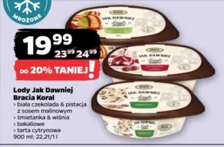 Lody Jak Dawniej Bracia Koral tarta cytrynowa