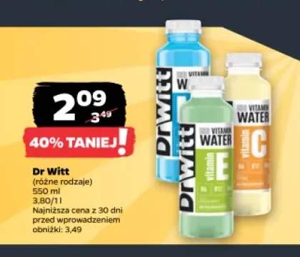 Napój Dr Witt Vitamin Water W