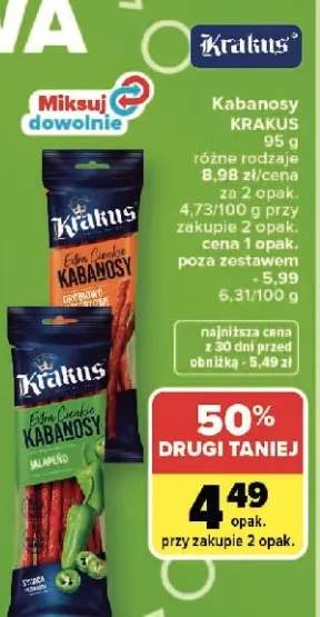 Kabanosy KRAKUS