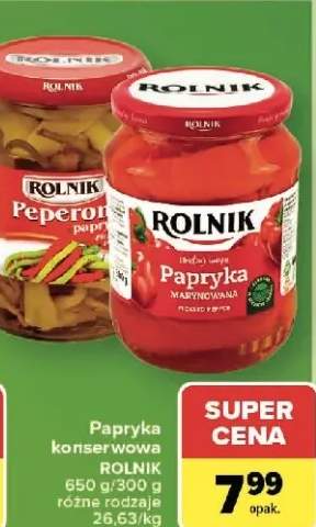 Papryka konserwowa Rolnik