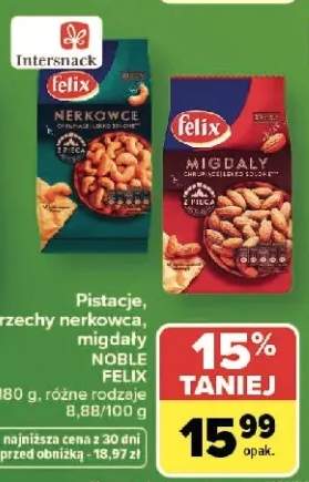 Migdały FELIX z pieca