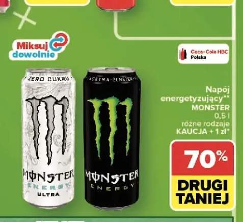 Napój energetyzujący MONSTER