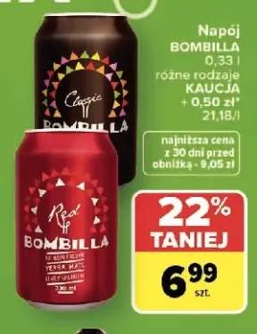 Napój BOMBILLA Classic