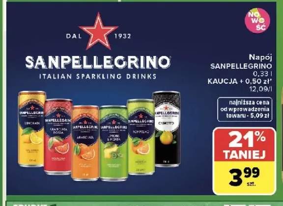 Napój SANPELLEGRINO Limonata