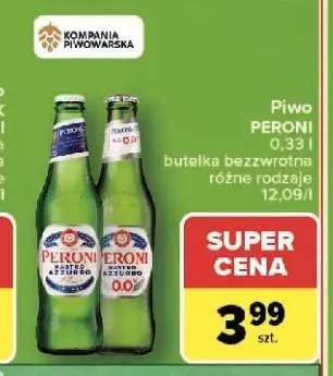 Piwo Peroni Nastro Azzurro 330ml