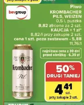 Piwo Krombacher Pils 0,5l