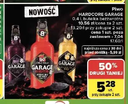 Piwo Hardcore Garage 0,4l