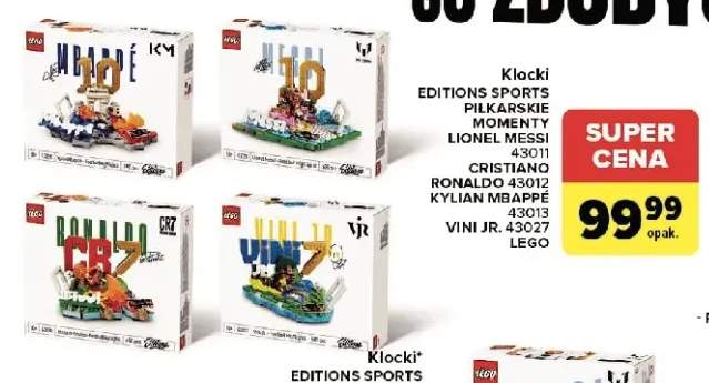 Klocki LEGO EDITIONS SPORTS PIŁKARSKIE MOMENTY CRISTIANO RONALDO 43012