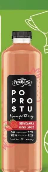 Napój Po Prostu Kompotowy truskawka aronia jabłko Tymbark